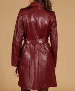 Shop The Women's Anchor Leather Coat
