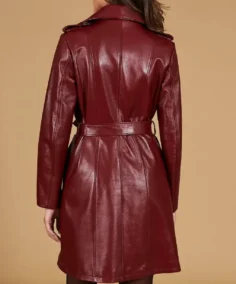 Shop The Women's Anchor Leather Coat