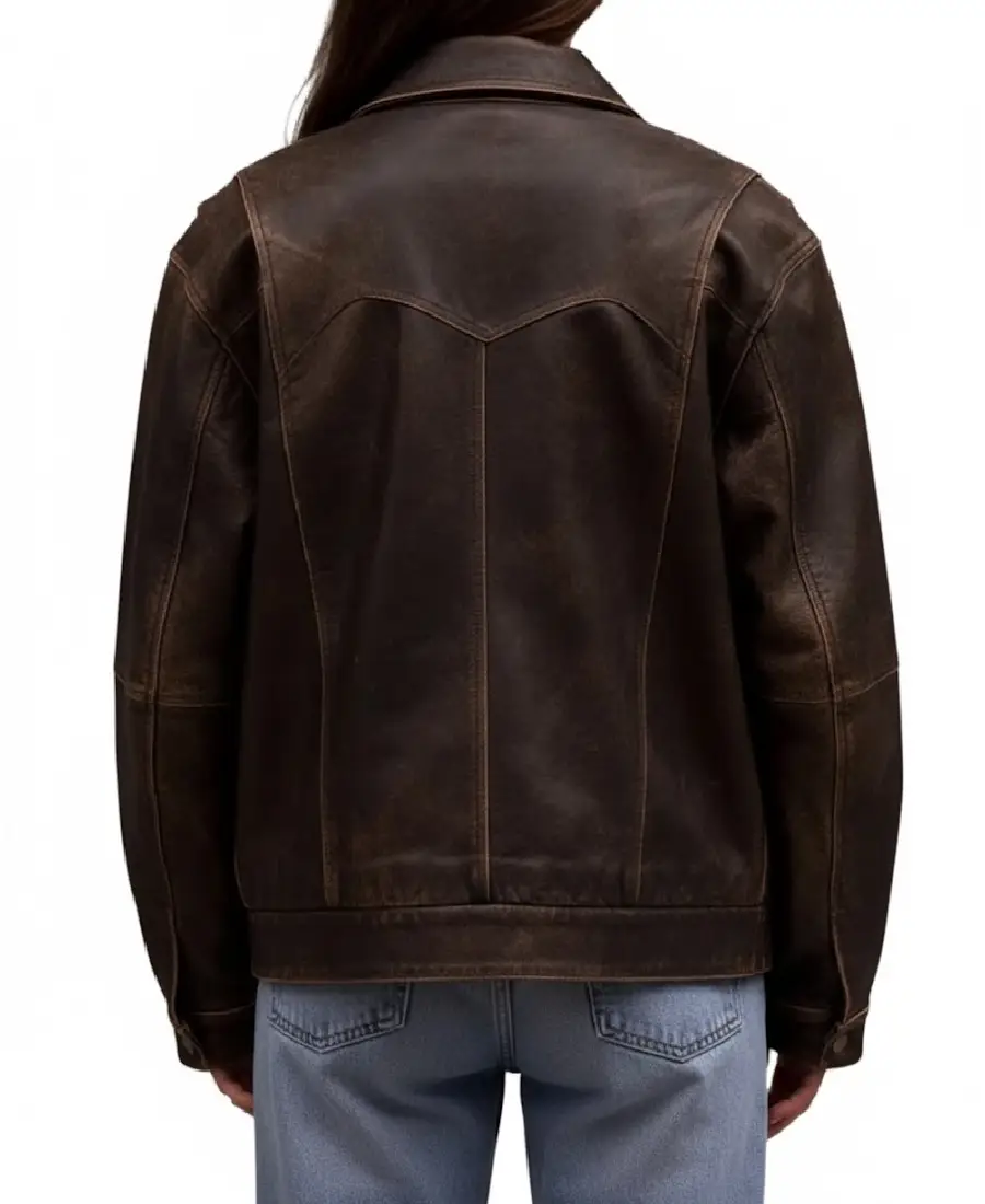 Shop The Women'S Vintage Solace Oversized Bomber Jacket