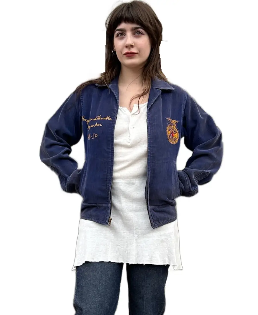 50’S Ffa Corduroy Jacket 50’S Ffa Corduroy Jacket - Trendy Leather Jackets