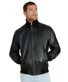 Arthur Black Leather Jacket - Trendy Leather Jackets