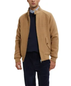 G9 Camel Double Wool Jacket - Trendy Leather Jackets