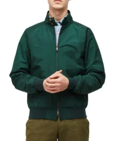 G9 Harrington Green Jacket - Trendy Leather Jackets