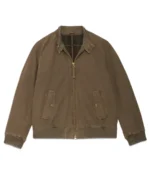 Garment Dyed Canvas G9 Cotton Jacket - Trendy Leather JacketsFront View