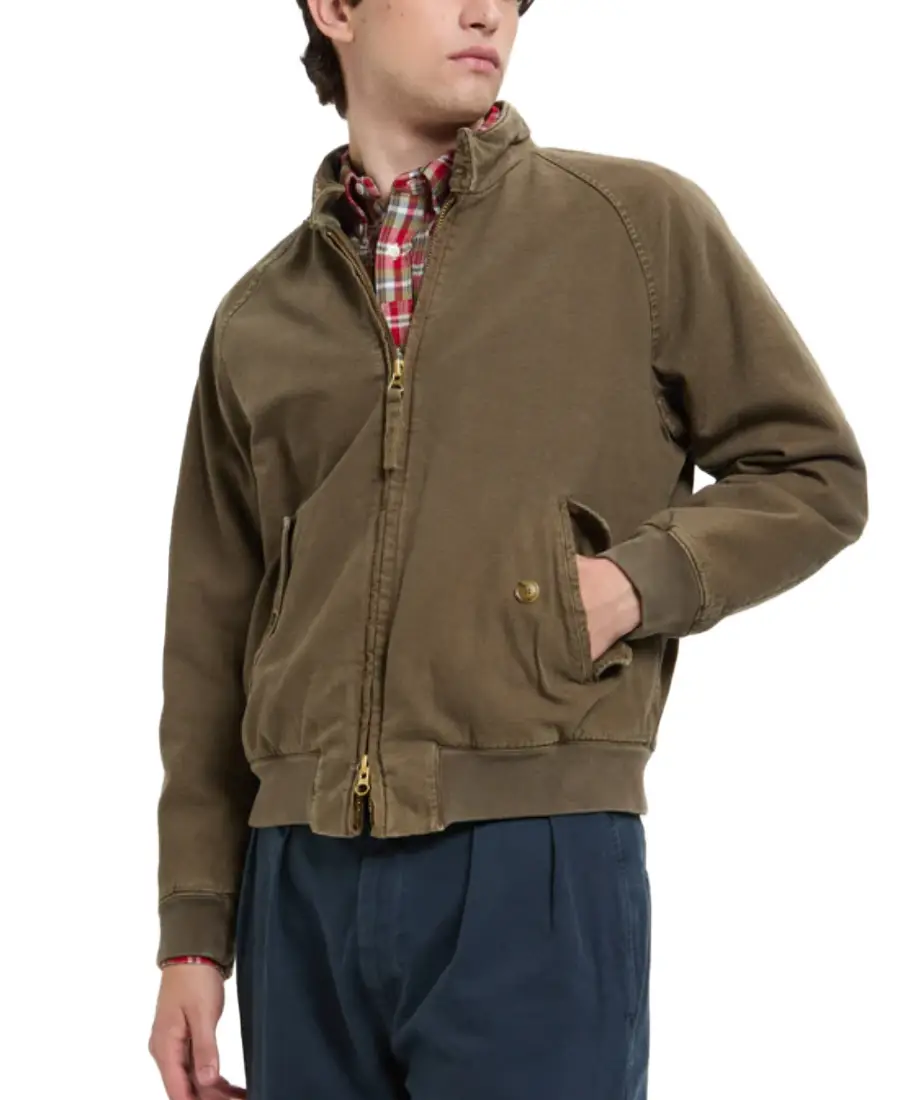 Garment Dyed Canvas G9 Cotton Jacket Garment Dyed Canvas G9 Cotton Jacket - Trendy Leather Jackets