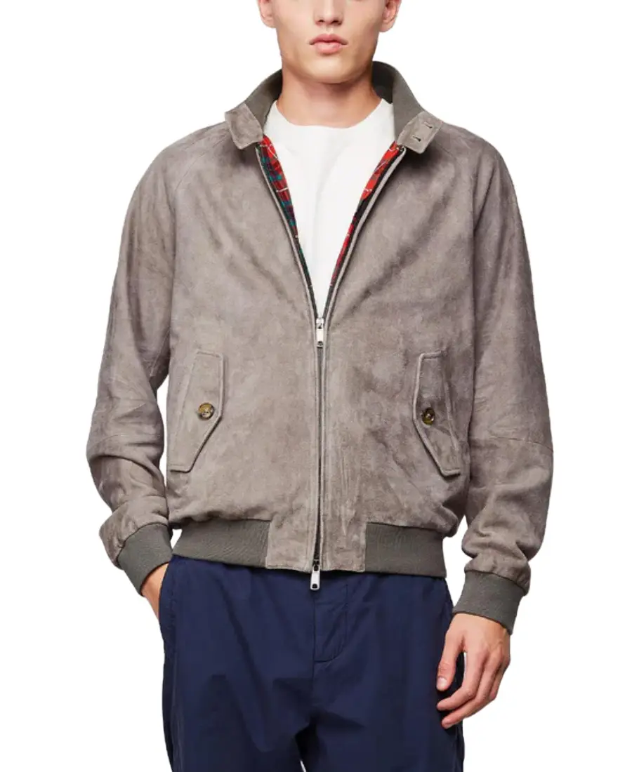 Premium G9 Harrington Suede Jacket Premium G9 Harrington Suede Jacket