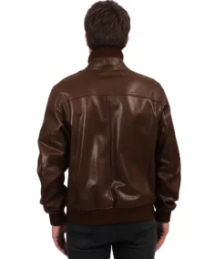 Shop The Arthur Dark Brown Leather Jacket - Trendy Leather Jackets