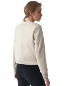 Shop The Beatrice Beige Leather Jacket