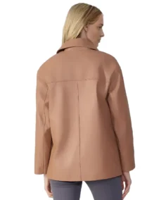 Shop The Colette Light Brown Leather Jacket - Trendy Leather Jackets