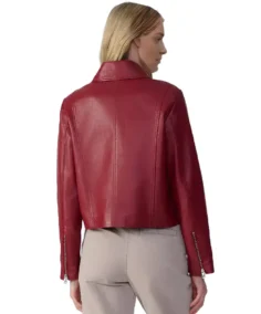 Shop The Women Red Leather Jacket - Trendy Leather Jackets