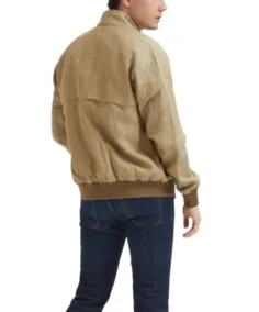 Shop The G9 Beige Linen Jacket - Trendy Leather Jackets