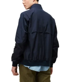 Shop The G9 Navy Harrington Jacket - Trendy Leather Jackets