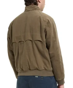 Shop The Garment Dyed Canvas G9 Cotton Jacket - Trendy Leather Jackets