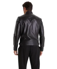 Shop The Stanley Black Biker Leather Jacket - Trendy Leather Jackets