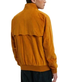 Shop The Unpadded G9 Orange Corduroy Jacket - Trendy Leather Jackets
