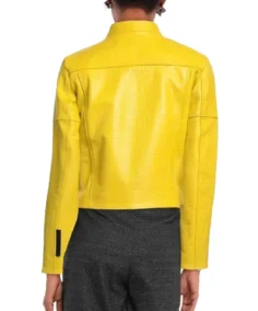 Shop The Women's Croc-Embossed Leather Jacket - Trendy Leather Jackets