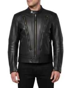Supervent Black Leather Jacket - Trendy Leather Jackets