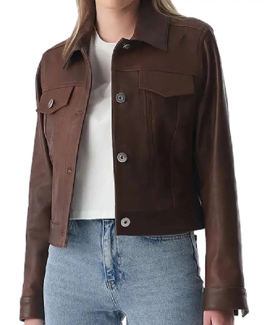 Women'S Authentic Western Leather Jacket Women'S Authentic Western Leather Jacket