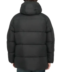 like A Voluminous Winter Jacket Back - Trendy Leather Jackets