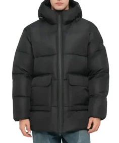 like A Voluminous Winter Jacket Front - Trendy Leather Jackets