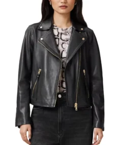 Dalby Slim Fit Leather Biker Jacket - Trendy Leather Jackets