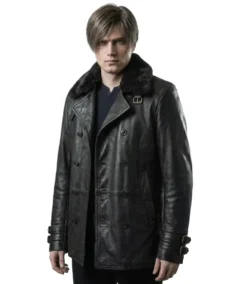 Leon Requiem Black Leather Jacket - Trendy Leather Jackets