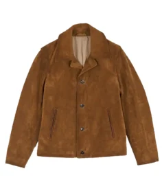 Men's Brown Rough Suede Jacket - Trendy Leather Jackets