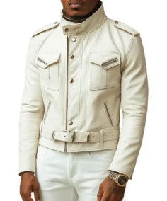 Men's Jack White Premium Leather Jacket - Trendy Leather Jackets