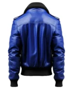 Shop The Men's Stylish Blue Faux Leather Jacket - Trendy Leather Jackets