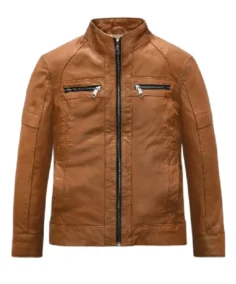 Brown Men's Leather Jacket - Trendy Leather Jackets