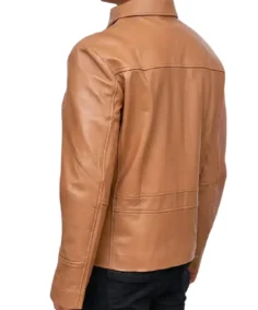 Shop The Men’s Versatile Tan Brown Leather Jacket - Trendy Leather Jackets