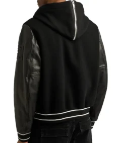 Shop The GIVENCHY Wool Hooded Varsity Jacket - Trendy Leather Jackets