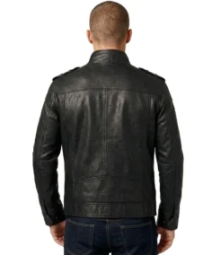 Shop The Men's Black Moto Biker Jacket - Trendy Leather Jackets