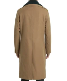 Shop The Men's Long Camel Brown Wool Coat - Trendy Leather Jackets