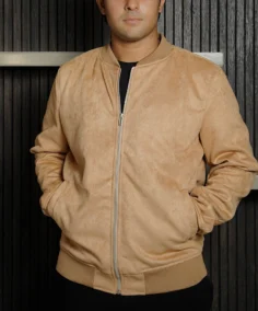 Shop The Men’s Signature Camel Faux Suede Jacket - Trendy Leather Jackets
