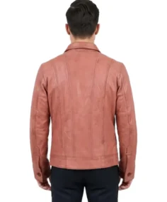 Shop The Men’s Vintage Brown Leather Biker Jacket - Trendy Leather Jackets