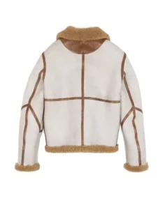 Shop The Men's White Aviator Bomber Jacket - Trendy Leather Jackets