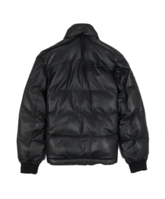 Shop The Nappa Black Puffer Leather Jacket - Trendy Leather Jackets