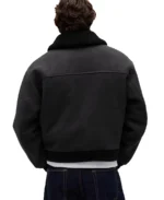 Shop The Relaxed Wool Blend Bomber Jacket - Trendy Leather Jackets